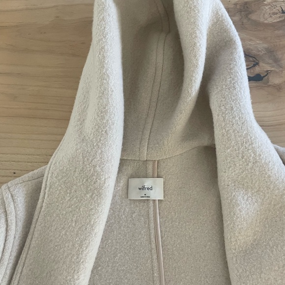 Wilfred - merino wool cream coat - Picture 6 of 6